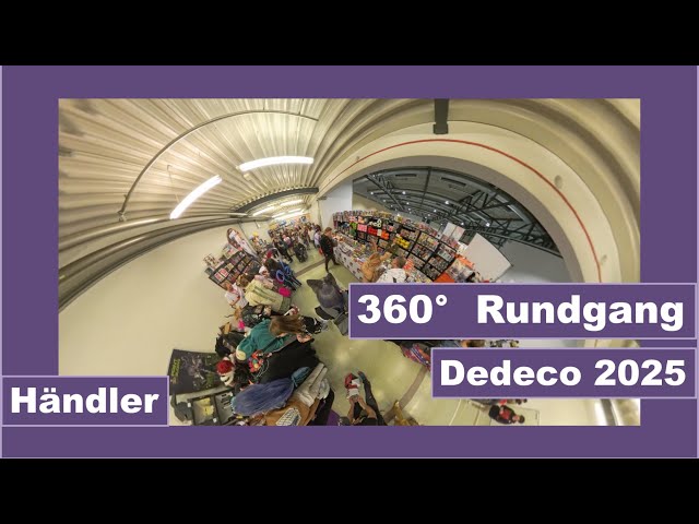 Dedeco 2025 - 360° Rundgang auf der DeDeCo #2025 Händler/Publisher #Conrundgang