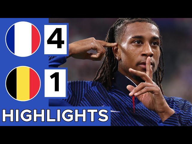 🔵France vs Belgium (4-1) Extended HIGHLIGHTS | UEFA Nations League