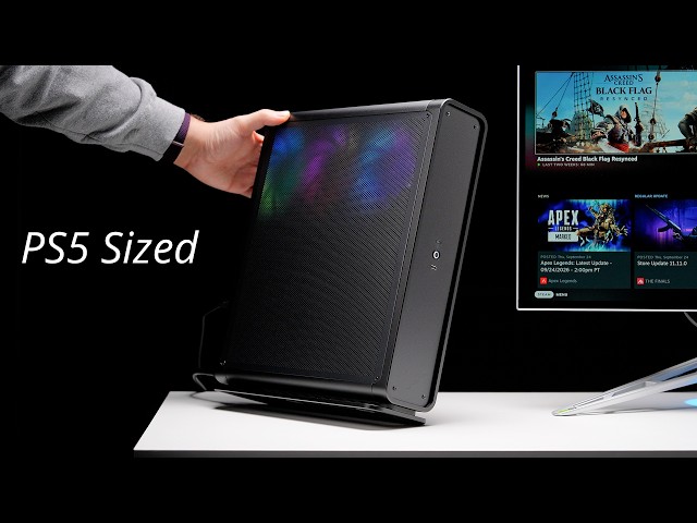 PS5 Sized Living Room Gaming PC