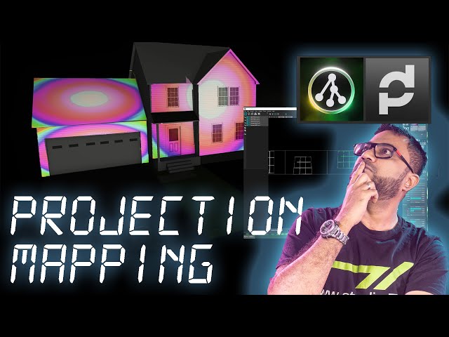 Projection Mapping with MadMapper and Depence | Basic to Advanced Level | #madmapper #depence