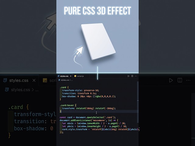 Stop making boring cards #webdev #coding #css 👌🙌