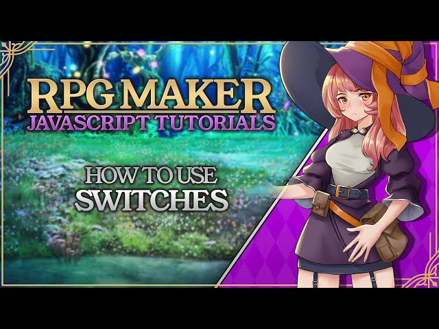Switches with JAVASCRIPT | RPG Maker MV & MZ Tutorial #rpgmaker #javascript #gamedev