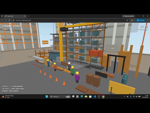 Criando um Canteiro de Obras em JavaScript e Three.js