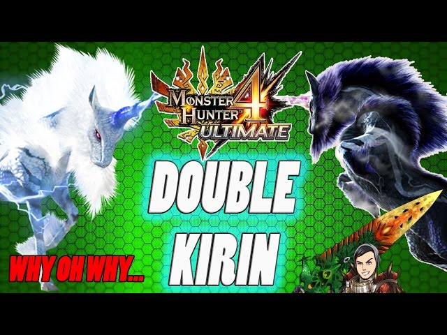 DOUBLE KIRIN QUEST!-EVENT QUEST-Monster Hunter 4 Ultimate-Online Multiplayer