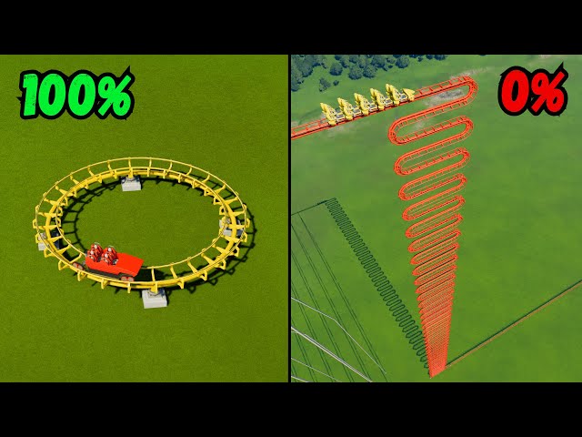 100% vs 0% Survival Chance Roller Coaster #2 – Planet Coaster 2