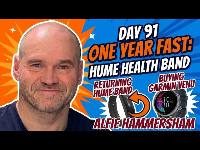 One Year Fast, Day 91: Returning Hume Health Band for Garmin Venu + Reversing My VO2 Max Decline!