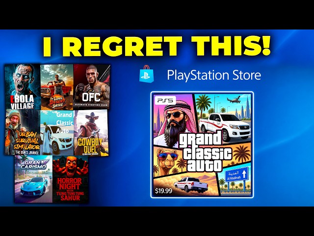 I Bought SCAM Games on the PlayStation Store… Were They Really That Bad??