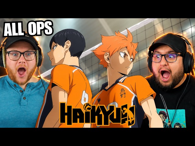 Should we watch a sports anime?? Reacting to all HAIKYU openings FOR THE FIRST TIME