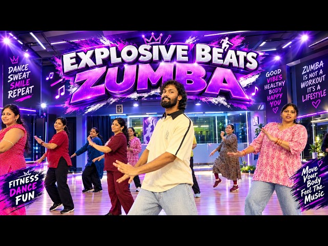 Explosive Beats Zumba || Govind Vishunpuri || Mayuri Dance & Fitness Academy ||