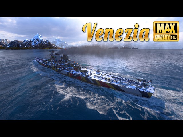 Cruiser Venezia: Sweating from start to finish | World of Warships