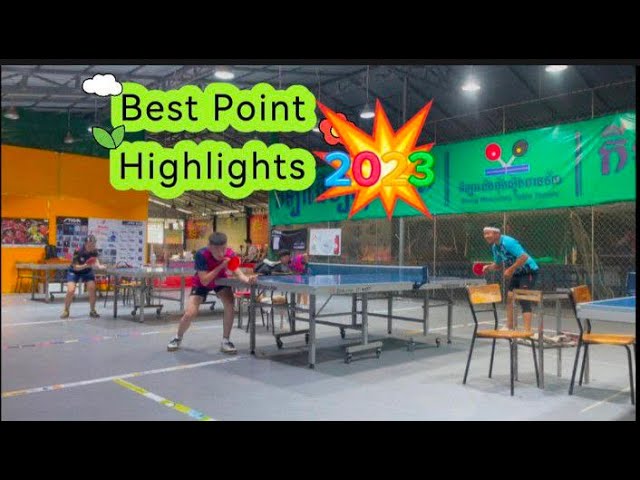 Best Point Plays| Cambodia Table Tennis (Steung Meanchey) Club