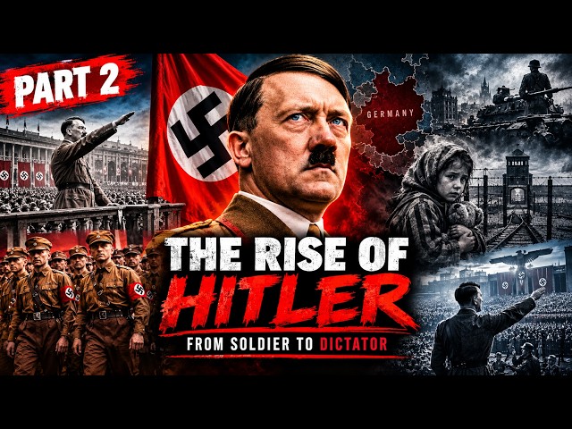 Hitler’s Rise to Power: From Failed Soldier to Nazi Dictator | World War II History Documentary