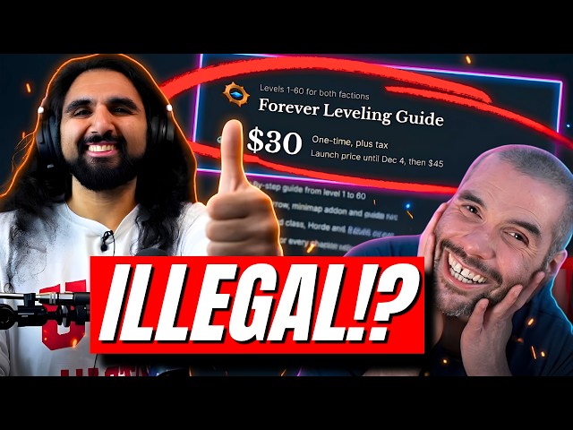 Esfand & Xaryu Sold an ILLEGAL $30 Addon in the $100K WoW Forever Tournament!?