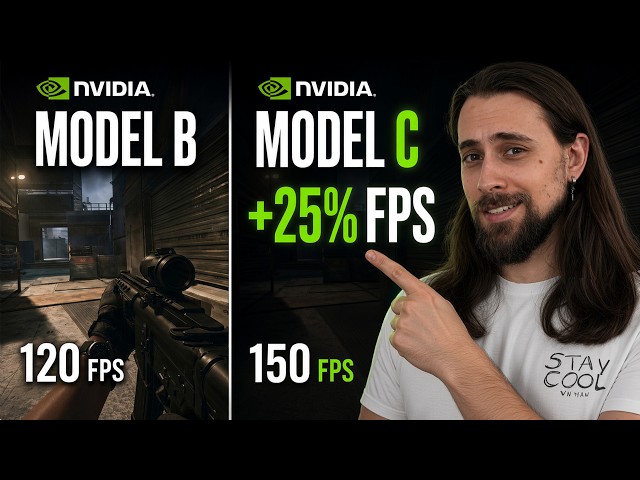 The NEW NVIDIA DLSS "Model C" is GOOD!! FG with More FPS & Less VRAM!!