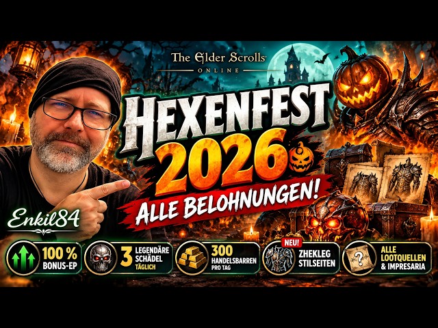 ESO Witches Festival 2026 🎃 All Rewards, Loot Sources & New Features!