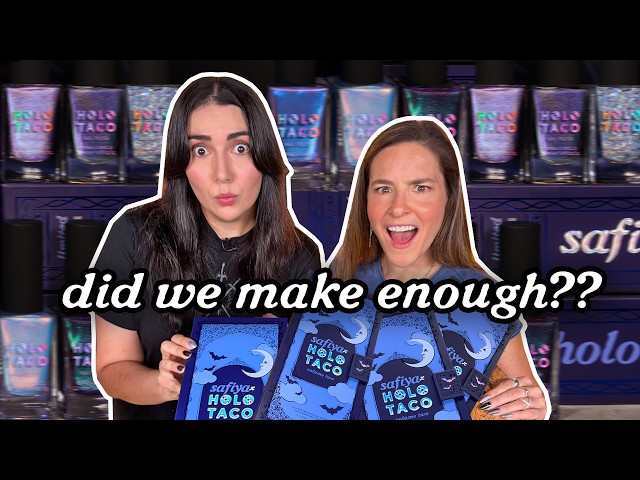 Trying not to sell out live on stream again! Holo Taco x Safiya Volume II launch 👯‍♀️💅