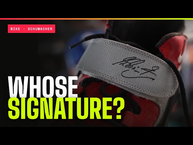 Michael Schumacher Had His Own Nike Sneakers