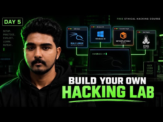Your Ethical Hacking Home Lab Explained - Is Your PC Ready? (Day 5)