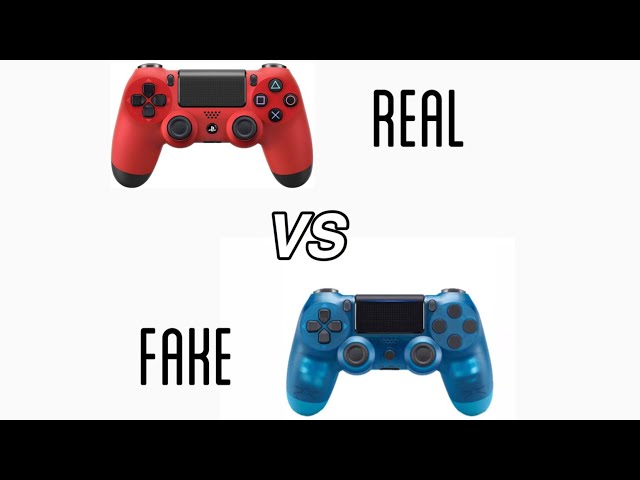 REAL Dualshock 4 vs FAKE Dualshock 4 controller FULL COMPARISON