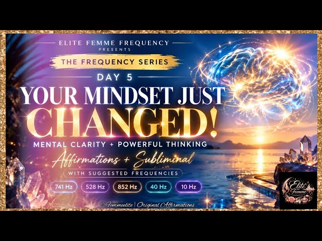 Reprogram Your Mind 🧠✨ Powerful Mindset Shift | Affirmations + Subliminal