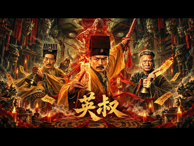 日本阴阳师潜入北邙山妄图斩断华夏龙脉，不料三大道士同时开坛，一张符直接镇压百鬼！🔥#狄仁杰 #恐怖 #悬疑 #诡事