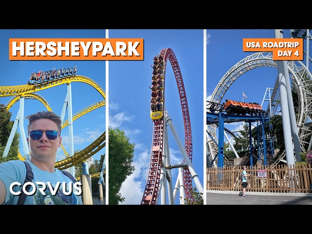 STACKED LINEUP! - HersheyPark Vlog August 2026