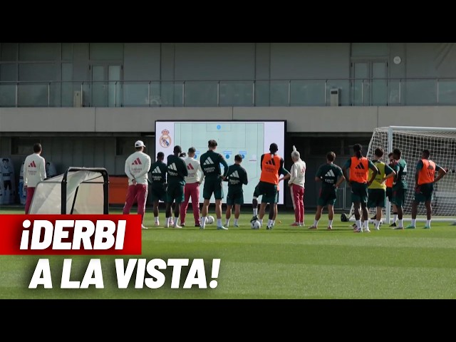 ¡Cuenta atrás para el Atlético! Así entrenó el Real Madrid este jueves I MARCA
