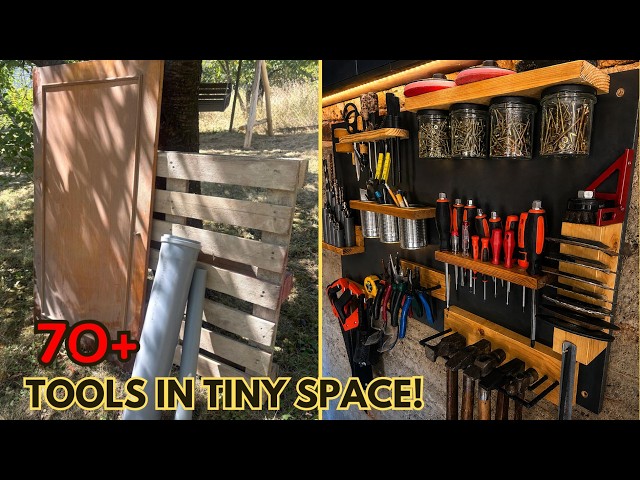 Stop Messing Around: DIY Tool Organizer From Scrap!