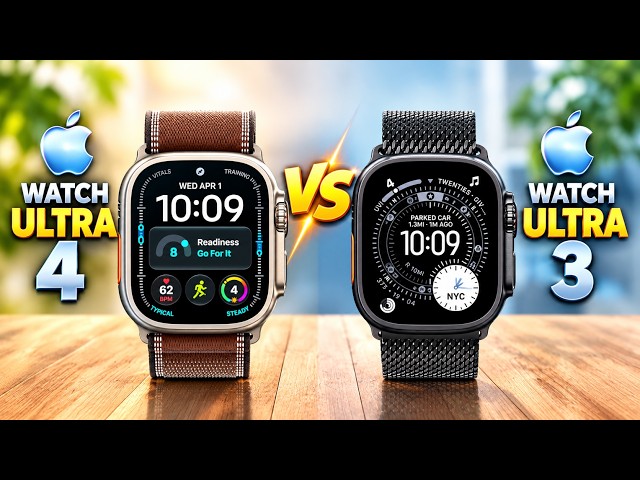 Apple Watch Ultra 4 VS Apple Watch Ultra 3