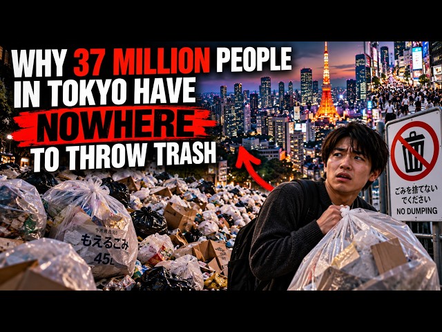 Why 37 Million People in Tokyo Have Nowhere to Throw Trash
