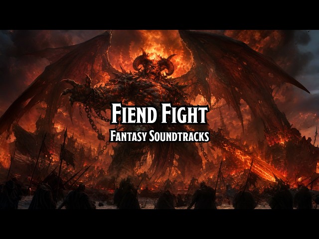 Fiend Fight | D&D/TTRPG Battle/Combat/Fight Music | 1 Hour | Copyright free