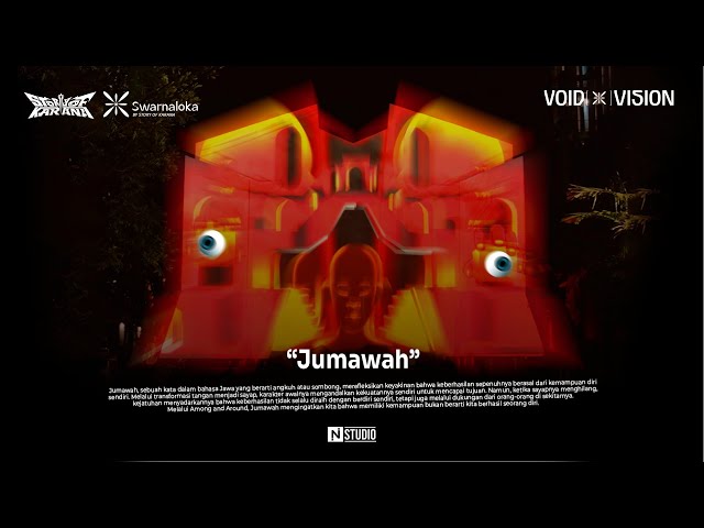 VOID VISION 2 PROJECTION MAPPING SHOWCASE by Swarnaloka | JUMAWAH - NAFF 