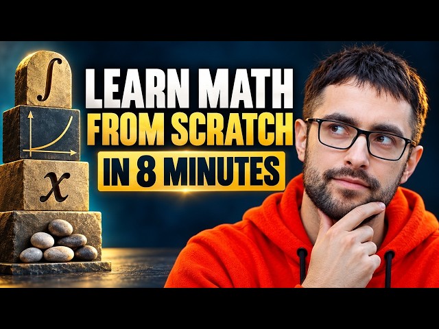 Learn Math from Scratch in 8 Minutes