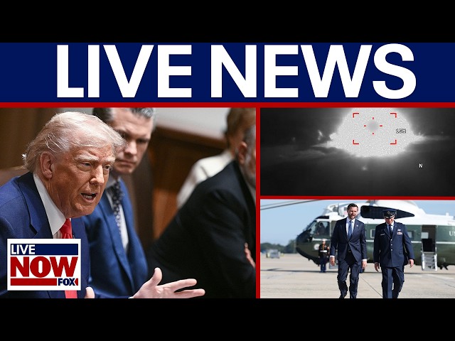 LIVE: Trump weighs decision on Iran, Vance in Iowa, AI concerns, Trump healthcare remarks & more