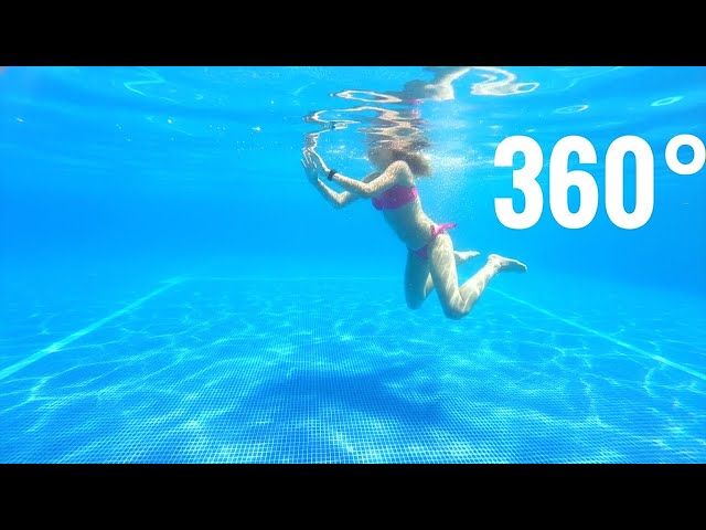 Swimming in Spain 360 VR | Full Underwater Immersion