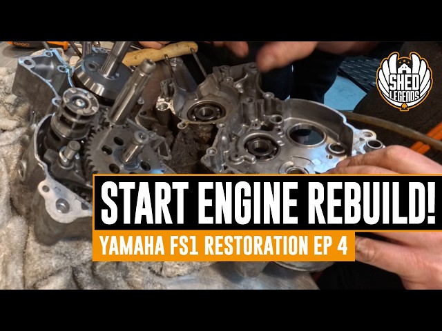 Engine Rebuild: Winning the Battle! | Yamaha FS1 Fizzy Build Ep 4