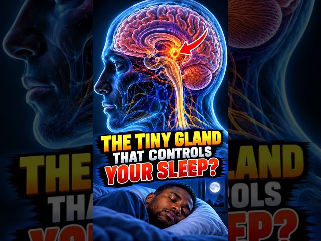 The Tiny Brain Gland That Helps Control Your Sleep.... #humananatomy #anatomy #facts