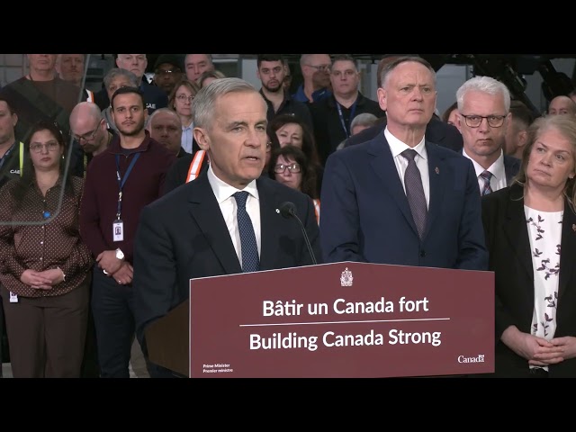 Prime Minister Carney launches Canada’s first Defence Industrial Strategy