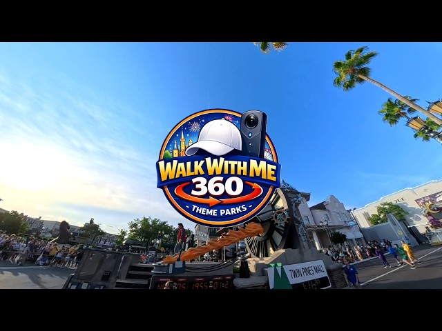 Universal Studios - Mega Movie Parade (Going Out) | POV in 360° 4K | VR