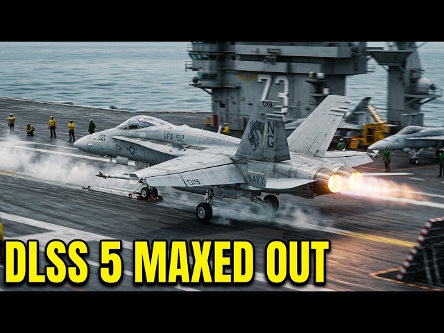 DCS World F/A-18C Hornet Cinematic [Photorealistic DLSS 5 Showcase]