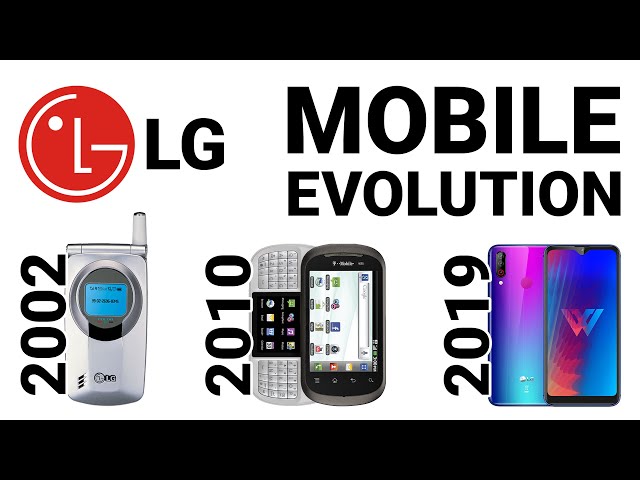 Телефоны LG 2002-2010 ч.1 | LG mobile evolution 2002-2010 Part 1