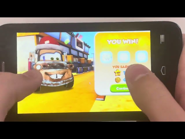 Cars: Fast as Lightning (Android) (v1.3.4d) (Mod) on my Alcatel Evolve 2 (Android 4.4.2) - Part 3