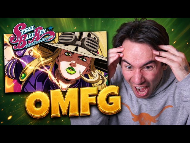 FIRST TIME REACTION to JJBA Steel Ball Run (OPENING)