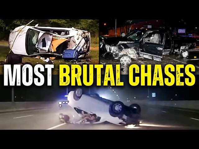 ULTIMATE POLICE PURSUITS. 140+ MPH Chases & Brutal PIT Maneuvers!
