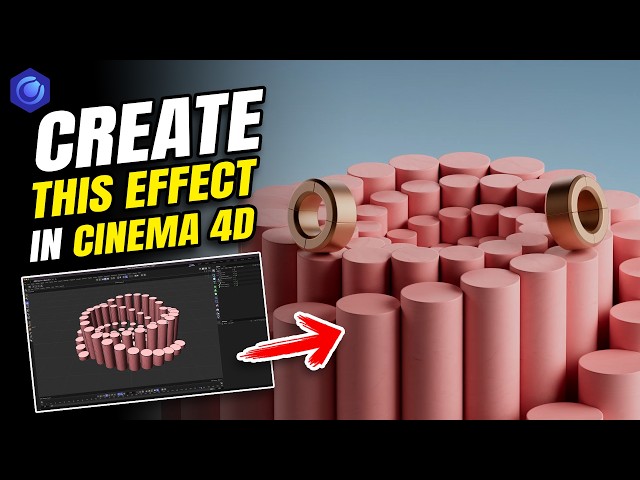 Create Oddly Satisfying Spiral Animations in Cinema 4D