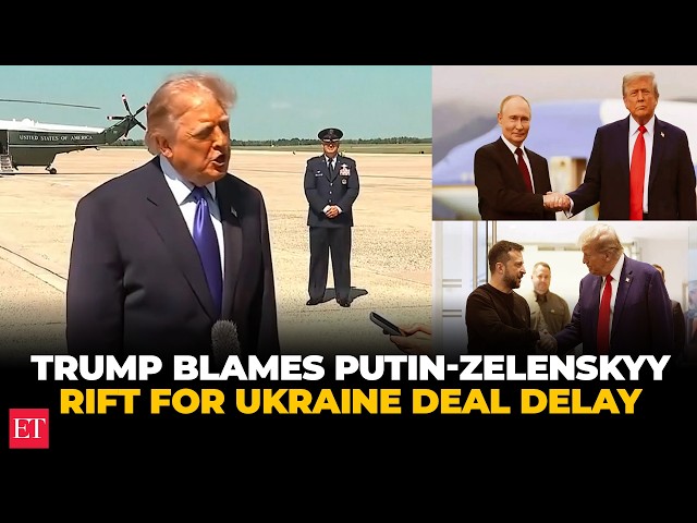 ‘They hate each other’: Trump says Putin is ready for Ukraine deal, blames leaders’ feud
