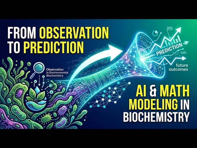 From Observation to Prediction in Environmental Biochemistry: Mathematical Modelling and AI Paradigm