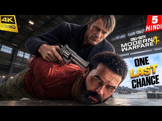 NORTH KOREA ESCAPE | CALL of DUTY: Modern Warfare 4 | 4K Gameplay Hindi