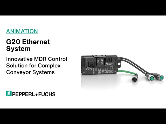 G20 Ethernet System – Innovative MDR Control Solution for Complex Conveyor Systems