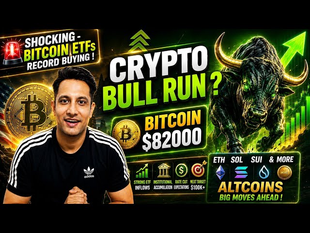 🟢 IS THE CRYPTO BULL RUN HERE? BITCOIN $82K! SHOCKING - BITCOIN ETFS RECORD BUYING! IS ALTSEASON ...
